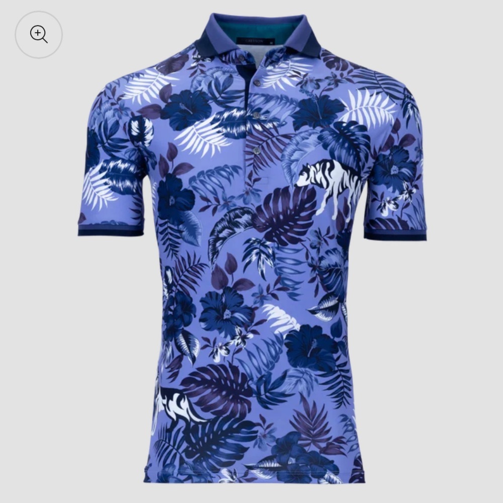 GREYSON Wolf Jungle Polo size small‎